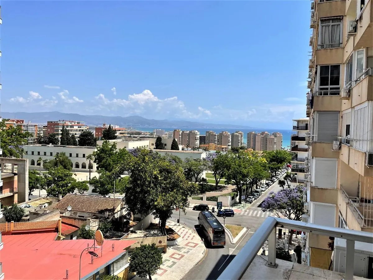 Ver620: Seaside Terrace Retreat with City Proximity Torremolinos Apartment